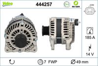 VALEO 444257 - Alternador - VALEO RE-GEN REMANUFACTURED