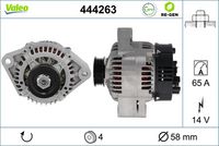 VALEO 444263 - Alternador - VALEO RE-GEN REMANUFACTURED