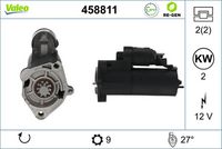 VALEO 458811 - Motor de arranque - VALEO RE-GEN REMANUFACTURED