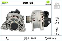 VALEO 600199 - Alternador