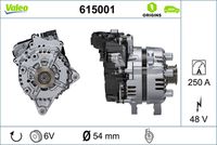 VALEO 615001 - Alternador arrancador - VALEO ORIGINS 48V IBSG - NEW O.E. TECHNOLOGY