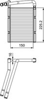 VALEO 811548 - Radiador de calefacción