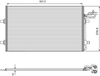 VALEO 814324 - Condensador, aire acondicionado