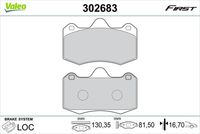 VAICO V460156 - Número de PR: 1LQ<br>Número de PR: 1LR<br>Número de PR: 1ZG<br>para diámetro disco de freno [mm]: 256<br>para espesor de disco [mm]: 22<br>Espesor [mm]: 19<br>Contacto avisador de desgaste: no preparado para indicador de desgaste<br>Longitud 1 [mm]: 155,2<br>Longitud [mm]: 156,4<br>Altura 1 [mm]: 71,4<br>Lado de montaje: Eje delantero<br>Peso [kg]: 2,143<br>