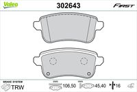 VAICO V460288 - Juego de pastillas de freno - Green Mobility Parts