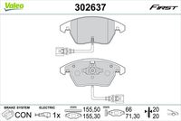 VAICO V109890 - año construcción hasta: 10/2014<br>Número de PR: 1KW<br>cantidad de elementos de fricción: 4<br>Artículo complementario / información complementaria 2: Chapa antichirridos<br>Tipo de freno: Discos<br>Altura [mm]: 55,9<br>Contacto avisador de desgaste: preparado para indicador desgaste<br>Espesor [mm]: 17,1<br>Ancho [mm]: 105,3<br>Lado de montaje: Eje trasero<br>Contacto avisador de desgaste: excl. contacto de avisador de desgaste<br>Sistema de frenos: LUCAS<br>Peso [kg]: 1,156<br>