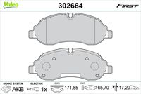 VALEO 302466 - Lado de montaje: Eje trasero<br>Restricción de fabricante: BOSCH<br>Ancho [mm]: 136,9<br>Altura 1 [mm]: 58,8<br>Altura 2 [mm]: 60,8<br>Espesor [mm]: 17,6<br>Contacto avisador de desgaste: preparado para indicador desgaste<br>Homologación: E9 90R-02A0118/3532<br>SVHC: No hay información disponible, diríjase al fabricante.<br>