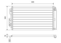 VALEO 814191 - Ancho de red [mm]: 352<br>Longitud de red [mm]: 640<br>Profundidad de red [mm]: 16<br>Material: Aluminio<br>Artículo complementario / información complementaria 2: con secador<br>Ø entrada [mm]: 15<br>Ø salida [mm]: 14<br>Peso [kg]: 3,88<br>