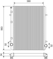 VALEO 735117 - Radiador, refrigeración del motor