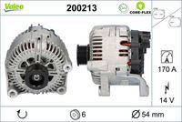 VALEO 200213 - Alternador - VALEO CORE-FLEX