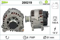 VALEO 200219 - Alternador