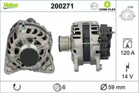 VALEO 200271 - Alternador - VALEO CORE-FLEX