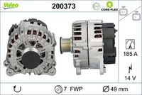 VALEO 200212 - Corriente de carga alternador [A]: 150<br>Tensión [V]: 12<br>Número de canales: 7<br>Cantidad de agujeros de fijación: 4<br>Versión: ARMAN<br>Poleas: con polea de rueda libre<br>Pinza: B+ M8<br>poleas - Ø [mm]: 50<br>Calidad: OE EQUIVALENT<br>Referencia artículo par: 455105<br>