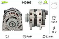 VALEO 440903 - Alternador - VALEO RE-GEN REMANUFACTURED