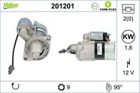 VALEO 201201 - Motor de arranque - VALEO CORE-FLEX