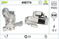 VALEO 458774 - Motor de arranque - VALEO RE-GEN REMANUFACTURED