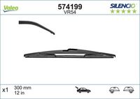 VALEO 574199 - Lado de montaje: lado del conductor<br>Tipo de escobilla: Escobillas con arco<br>Cantidad: 1<br>Longitud [mm]: 600<br>Longitud [pulgada]: 24<br>Adaptador de ajuste: A<br>Styling: con spoiler<br>Tipo de escobilla: Escobilla limpiaparabrisas c/ advertencia óptica de desgaste<br>