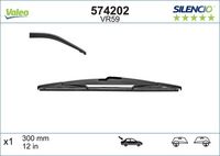 VALEO 574202 - año construcción desde: 04/2010<br>Número de puertas: 5<br>Lado de montaje: lado del conductor<br>Vehículo con dirección a la izquierda / derecha: para vehic. dirección izquierda<br>Styling: con spoiler<br>Longitud 1 [mm]: 550<br>Longitud 2 [mm]: 500<br>Lado de montaje: delante<br>