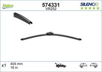 VALEO 574331 - año construcción hasta: 10/2008<br>Número de puertas: 5<br>Lado de montaje: lado del conductor<br>Vehículo con dirección a la izquierda / derecha: para vehic. dirección izquierda<br>Styling: con spoiler<br>Longitud 1 [mm]: 550<br>Longitud 2 [mm]: 500<br>Lado de montaje: delante<br>