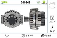 VALEO 200249 - Alternador - VALEO CORE-FLEX