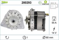 VALEO 200293 - Alternador - VALEO CORE-FLEX