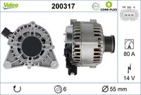 VALEO 200317 - Alternador - VALEO CORE-FLEX