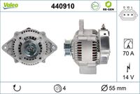 VALEO 440910 - Alternador - VALEO RE-GEN REMANUFACTURED