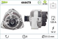 VALEO 444479 - Alternador - VALEO RE-GEN REMANUFACTURED