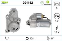 VALEO 201152 - Motor de arranque - VALEO CORE-FLEX