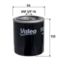 VALEO 586134 - Filtro de aceite