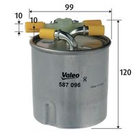 VALEO 587096 - Filtro combustible