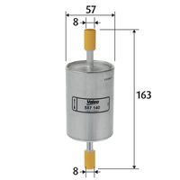 NAPA NFF2215 - Tipo de filtro: Filto de larga duración<br>Tipo de filtro: Componente de larga vida<br>