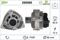 VALEO 200068 - Alternador - VALEO CORE-FLEX