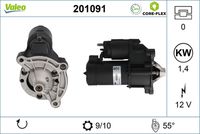 VALEO 201091 - Motor de arranque - VALEO CORE-FLEX