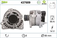 VALEO 437689 - Alternador - VALEO RE-GEN REMANUFACTURED