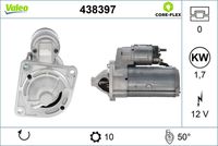 VALEO 438397 - Motor de arranque - VALEO CORE-FLEX