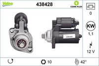 VALEO 438428 - Motor de arranque - VALEO CORE-FLEX