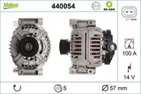 VALEO 440054 - Alternador - VALEO RE-GEN REMANUFACTURED