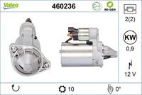 VALEO 460236 - Motor de arranque - VALEO RE-GEN REMANUFACTURED