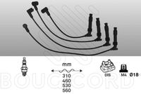 EFI AUTOMOTIVE 4163 - Juego de cables de encendido - EFI - BOUGICORD