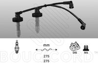 EFI AUTOMOTIVE 6475 - año construcción hasta: 08/1999<br>sólo con: 155019<br>sólo con: 155018<br>Versión: Gamme ame resistive<br>Versión: Wire wound range<br>Longitud 1 [mm]: 186<br>ID del modelo de conector: SAE<br>Longitud 2 [mm]: 203<br>Calidad: Silicone<br>Long. 3 [mm]: 307<br>Long. 4 [mm]: 320<br>Especificación: Bobine / Coil : DIS<br>