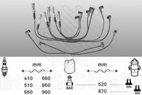 EFI AUTOMOTIVE 7168 - Juego de cables de encendido - EFI - BOUGICORD