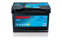 TUDOR TK620 - Equipamiento de vehículo: para vehículos con sistema Start-Stop y recuperación<br>Tensión [V]: 12<br>Capacidad de la batería [Ah]: 60<br>Altura [mm]: 190<br>Ancho [mm]: 175<br>Longitud [mm]: 242<br>Corriente de arranque en frío, EN [A]: 680<br>Esquema de bornes: 0<br>Talón de sujeción: B13<br>