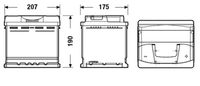 MAGNETI MARELLI SST55R - Batería de arranque - EFB