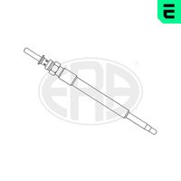 ERA 886033 - Número de piezas necesarias: 4<br>Tensión [V]: 11<br>Técnica conexión: 4 mm PIN<br>Rosca cónica: 63<br>Diámetro [mm]: 5<br>Medida de rosca: M10x1,0<br>Longitud total [mm]: 135<br>Ancho de llave: 10 mm<br>Intensidad de corriente [A]: 15,5<br>Tipo de bujías: postincandescente<br>Tipo de bujías: Bujía de calentamiento de espiga<br>Tipo de envase: caja<br>Profundidad de montaje [mm]: 31<br>Versión: Double Coil Long<br>Versión: Post Heating<br>Momento de rotura [Nm]: 35<br>Par de apriete de [Nm]: 15<br>Par de apriete hasta [Nm]: 20<br>long. de embalaje [cm]: 14,2<br>Ancho de embalaje [cm]: 2,7<br>h embalaje [cm]: 2,3<br>