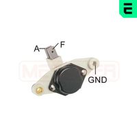 ERA 215264 - Tensión [V]: 14,7<br>Modelo de alternador: para alternador trifásico<br>Modelo de alternador: Regulador alternador, regulación negativa<br>