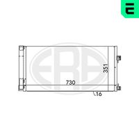 ERA 667133 - Condensador, aire acondicionado