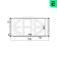 ERA 667091 - Condensador, aire acondicionado