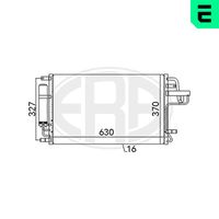 ERA 667101 - Condensador, aire acondicionado