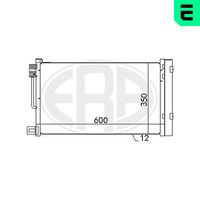 ERA 667010 - Material: Aluminio<br>Artículo complementario / información complementaria 2: con secador<br>Ø entrada [mm]: 12<br>Ø salida [mm]: 9,2<br>Agente frigorífico: R 134 a<br>Longitud de red [mm]: 560<br>Ancho de red [mm]: 338<br>Profundidad de red [mm]: 16<br>